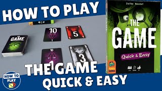 How to Play The Game Quick & Easy