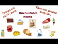 Презентація "Countable and uncountable nouns" ("Злічувальні та незлічувальні іменники")