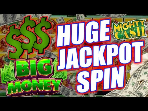 Max Betting Mighty Cash Big Money 💰 Huge Wheel Spin Jackpot!