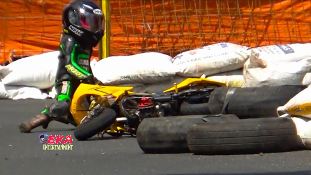 SALING SENGGOL Kelas MINI GP!!!! Pada Road Race Purbalingga 21 Juli 2019