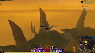 GW2 skip up the volcano speedrun (2:55) - [IMPROVED by 14s link in desc]