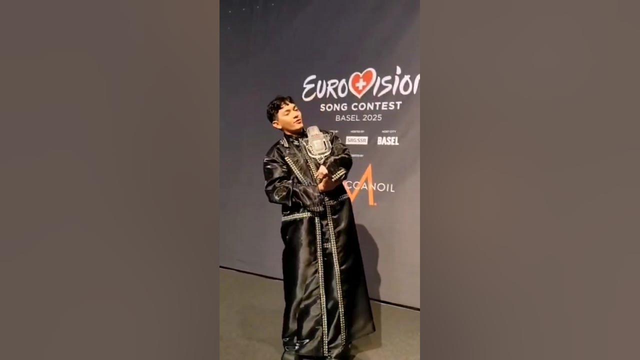 JJ sings "Wasted Love" acapela after his victory in Eurovision 2025!