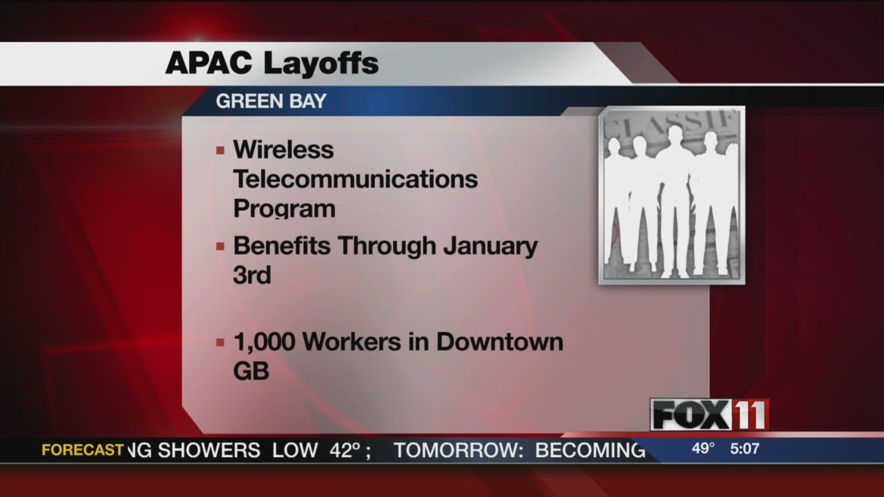 APAC cutting 282 jobs in downtown Green Bay