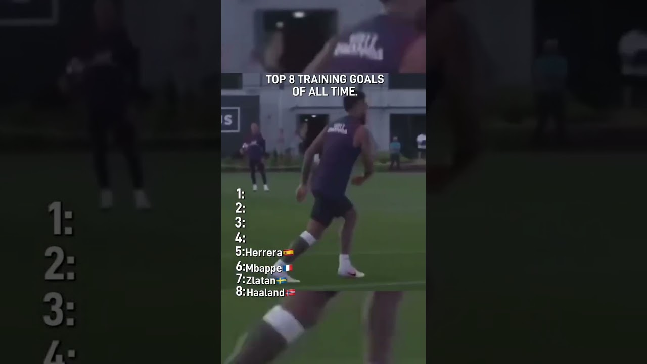 Top 8 Training Goals of All Time 
