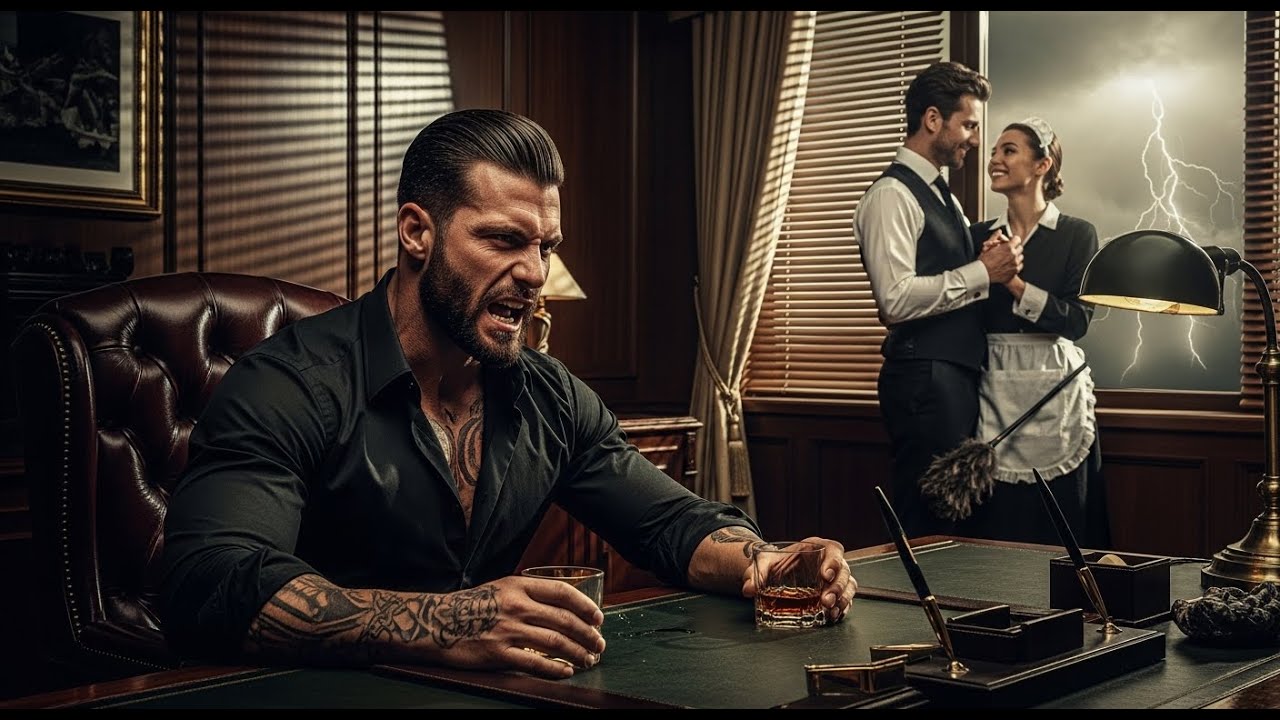 Il boss ignorava la domestica — finché vide il suo uomo flirtare con lei ed esplose di gelosia.