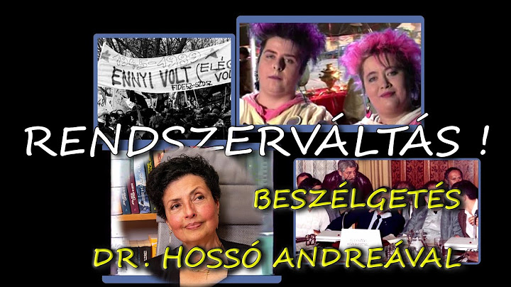 Beszélgetés Dr. Hossó Andreával