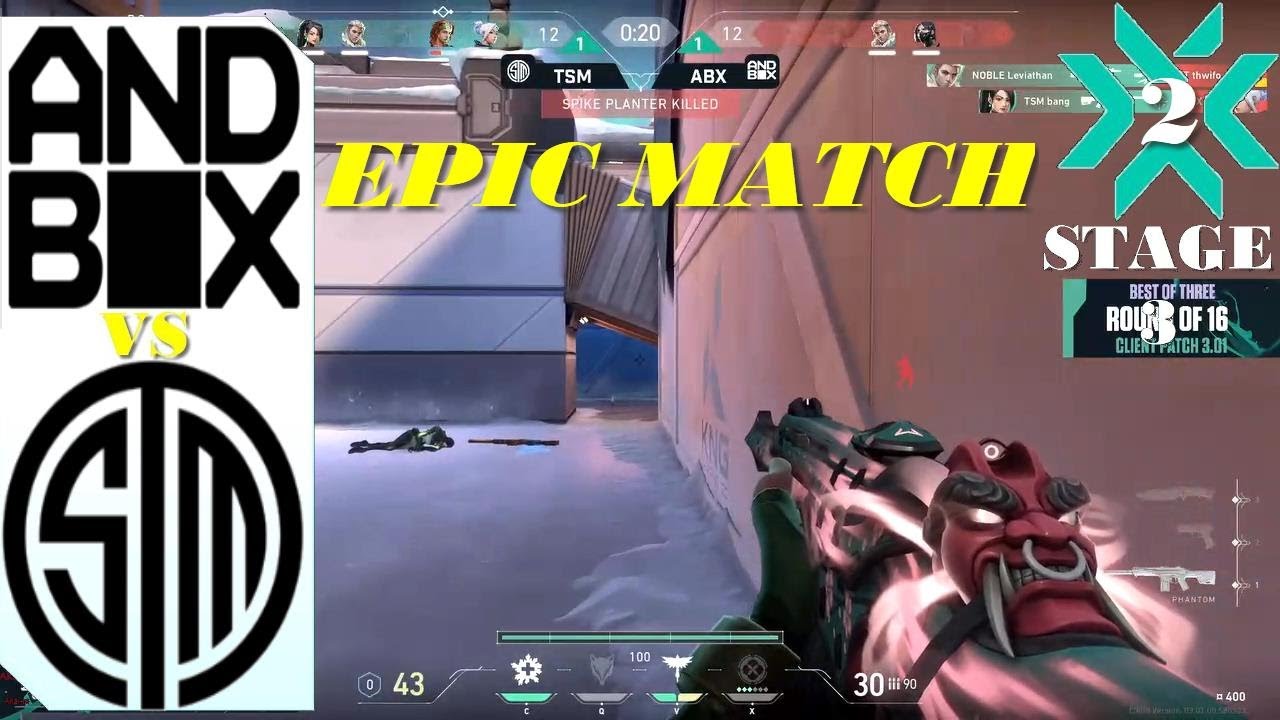 LOSER OUT ! TSM vs ANDBOX - All HIGHLIGHTS - R16-VCT 2021 Challengers 2 NA Stage 3 - Open Qualifier.