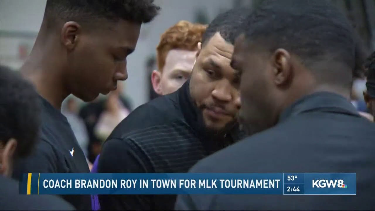Coach Brandon Roy in town for MLK Tournament