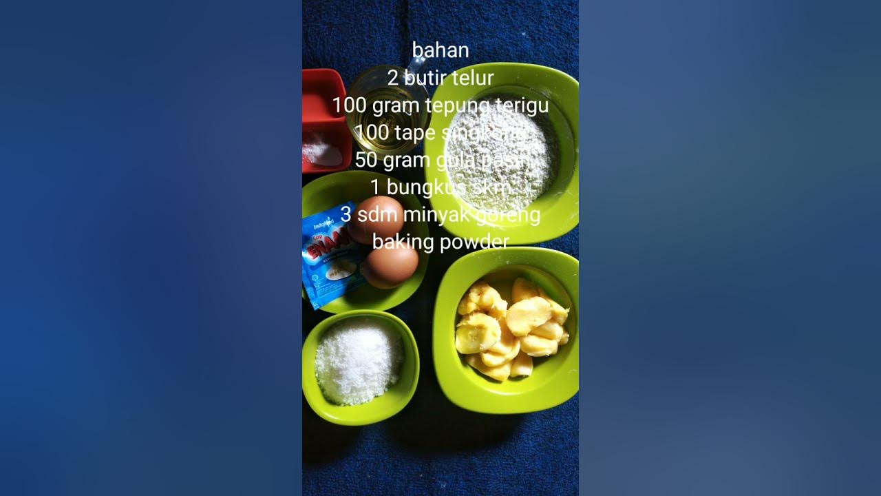 Bolu Tape Kukus..Cuma 2 Telur Simpel Lembut