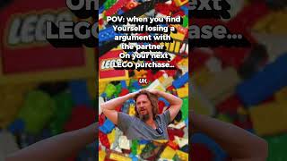 “My partner said stop buying LEGO… I disagreed 😂” #lego #legomeme #relatable #memes