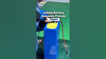 Can You Follow the Lithium Battery Assembly in Fast Motion?#factory #welding