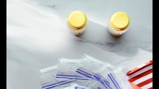 How to store frozen breast milk