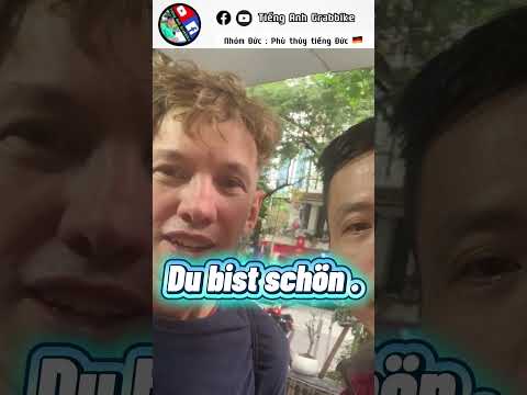 Nói " Em đẹp lắm !" trong tiếng Đức #hoctiengduc #shorts