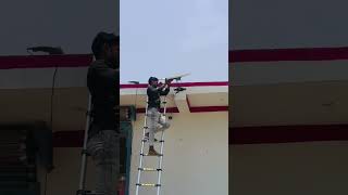 CP plus solar camera installation #stmvision #shambhustm