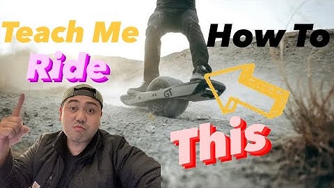 How To Ride A ONEWHEEL GT in (2mins)?