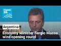 Argentine economy minister bags surprise win in first presidential vote • FRANCE 24 English