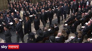 World leaders come together for Queen Elizabeth's funeral