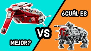 LEGO STAR WARS GUNSHIP VS AT-TE ¿CUÁL ES MEJOR?