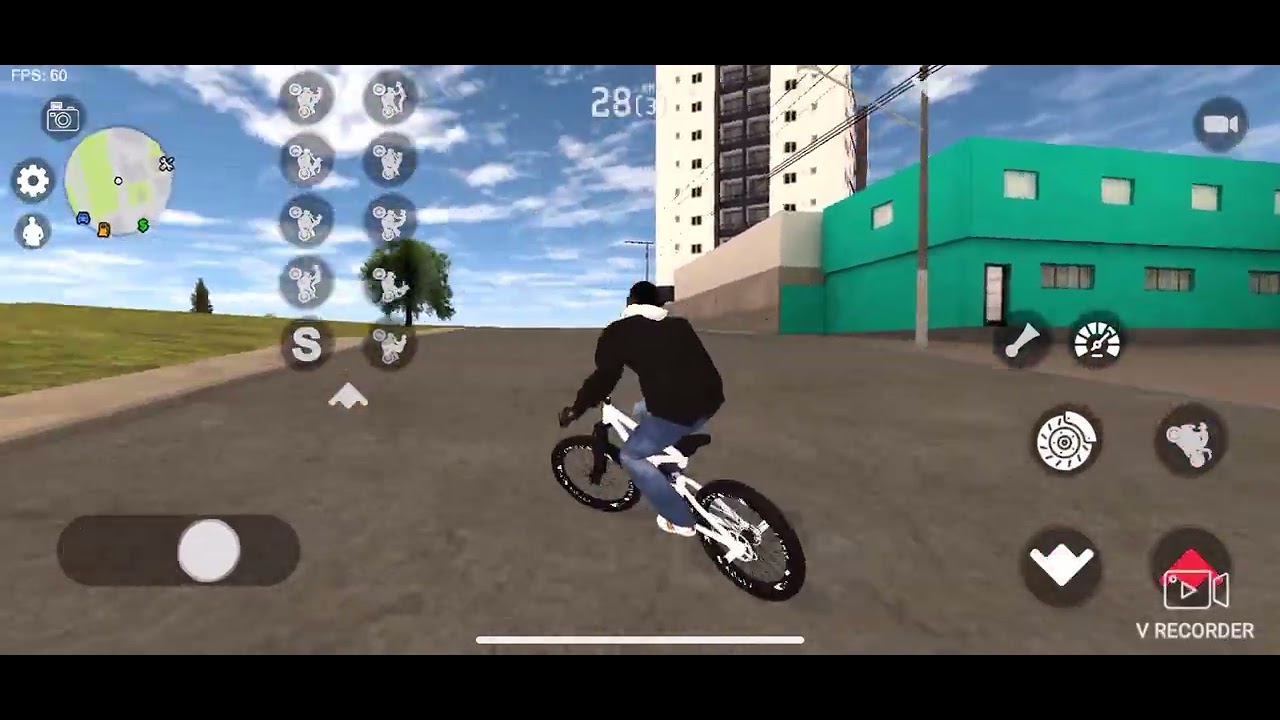 Jogando jogo de grau