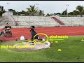 Shot put f41 analyse rapide