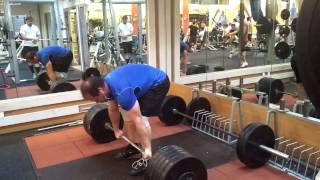 Deadlift 265kg (583lb) × 1 PR