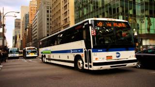MTA New York City Bus 2011 Prevost Car x3-45 2418 [ Audio Recording ]