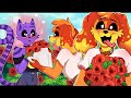 Catnap x dogdays cute poppy love  poppy playtime chapter 3comic dub