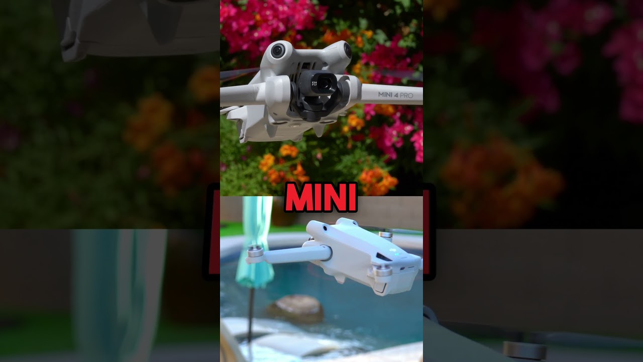 Dji Mini 4 Pro Vs Mini 3 Pro | #shorts