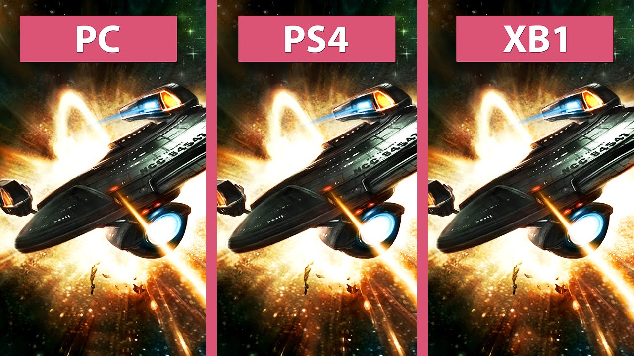 Star Trek Online PC vs. PS4 vs. Xbox One Graphics Comparison YouTube