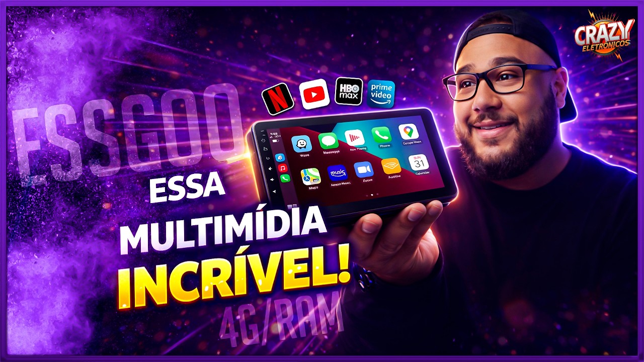 Testei a Multimídia ESSGOO 4GB/64GB: Veja se Compensa!