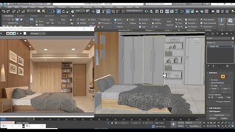 3dsmax Tutorials, Tutorial on 3D Modeling, Texturing & Lighting an Interior in 3dsmax