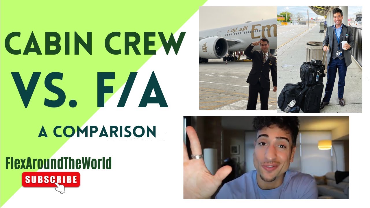 Cabin Crew vs Flight Attendant Lifestyle vs. Job (Dubai vs. USA) EX