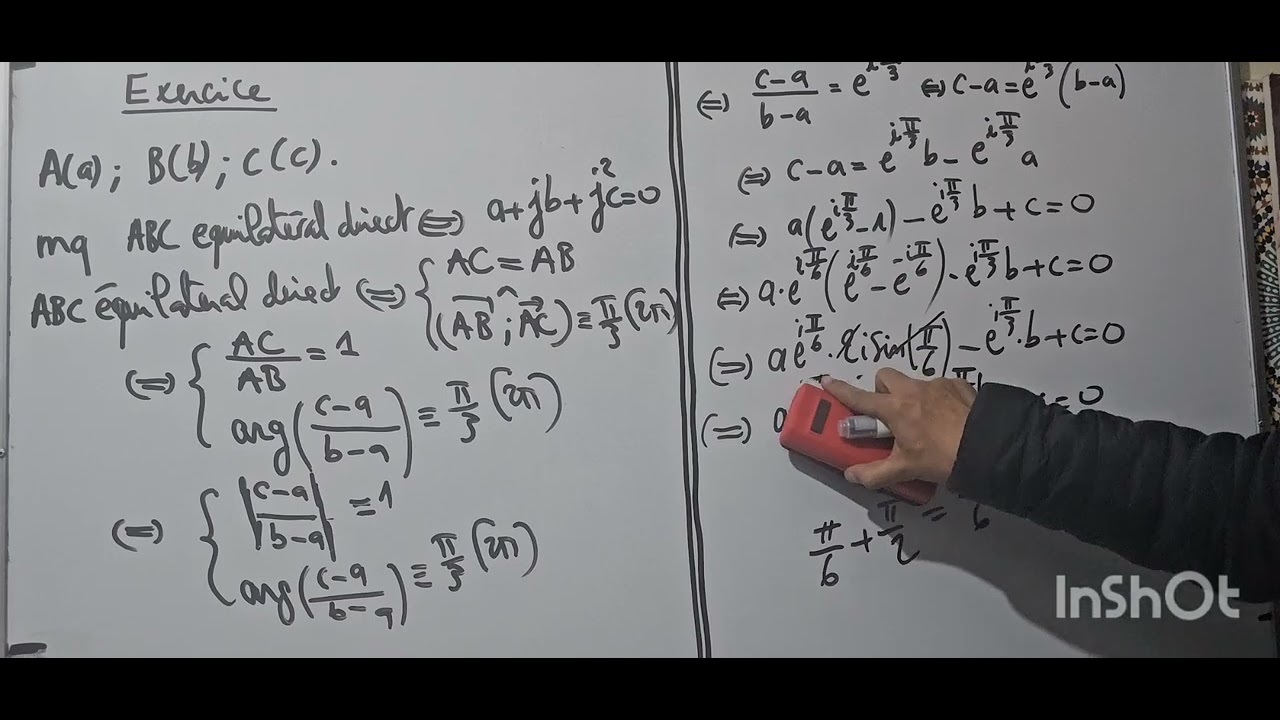 Exercice ( nombre complexe)