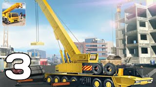 Mobile Crane Simulator - Level 12-15 Part 3 (Android GamePlay Walkthrough) screenshot 5