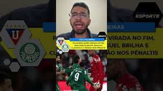 PALMEIRAS AVANÇA NA LIBERTADORES DIANTE DA LDU!