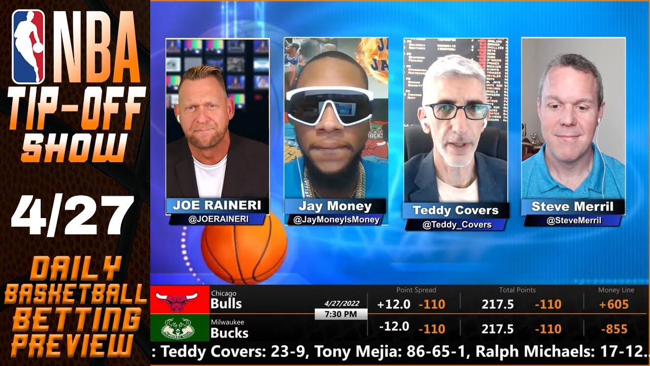 2022 NBA Playoff Picks, Predictions and Odds | Bucks vs Bulls | NBA Tip-Off Show April 27