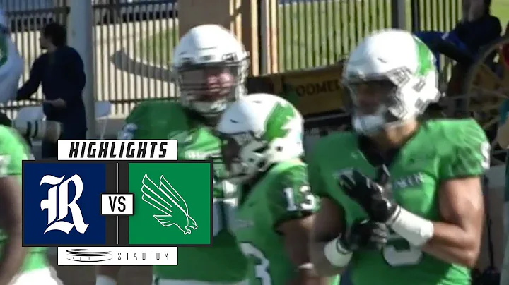 Rice vs. North Texas Football Highlights (2018) | Stadium