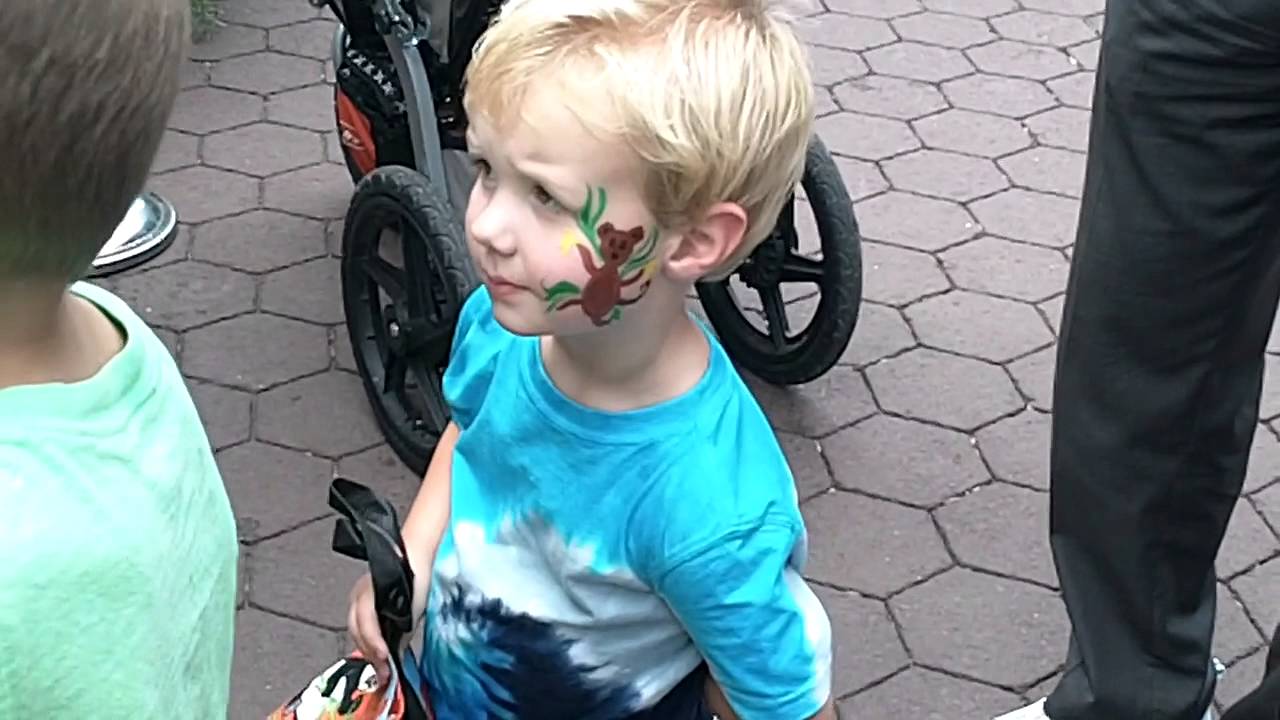 Face Painting at Washington DC Zoo YouTube