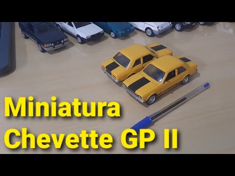 Miniatura Chevrolet Chevette GP II, Coleção Clássicos Nacionais