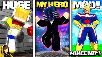 This MOD adds EVERY QUIRK to Minecraft... My Hero Craft {1.20.1}