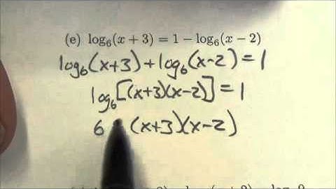 Math 30-1 Logarithms Review #7e