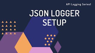 JSON logger setup