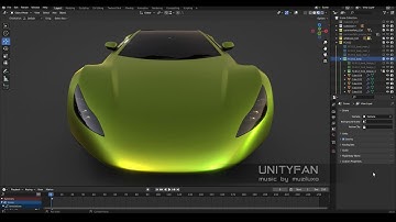 concept car quick modeling - vehicle 012 - part 4 - 4x timelapse