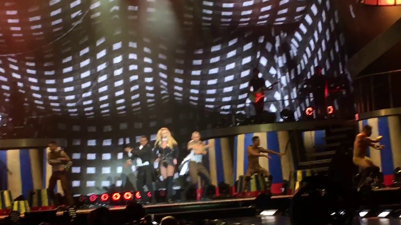 Britney Spears Circus Blackpool 1st September 2018 - YouTube