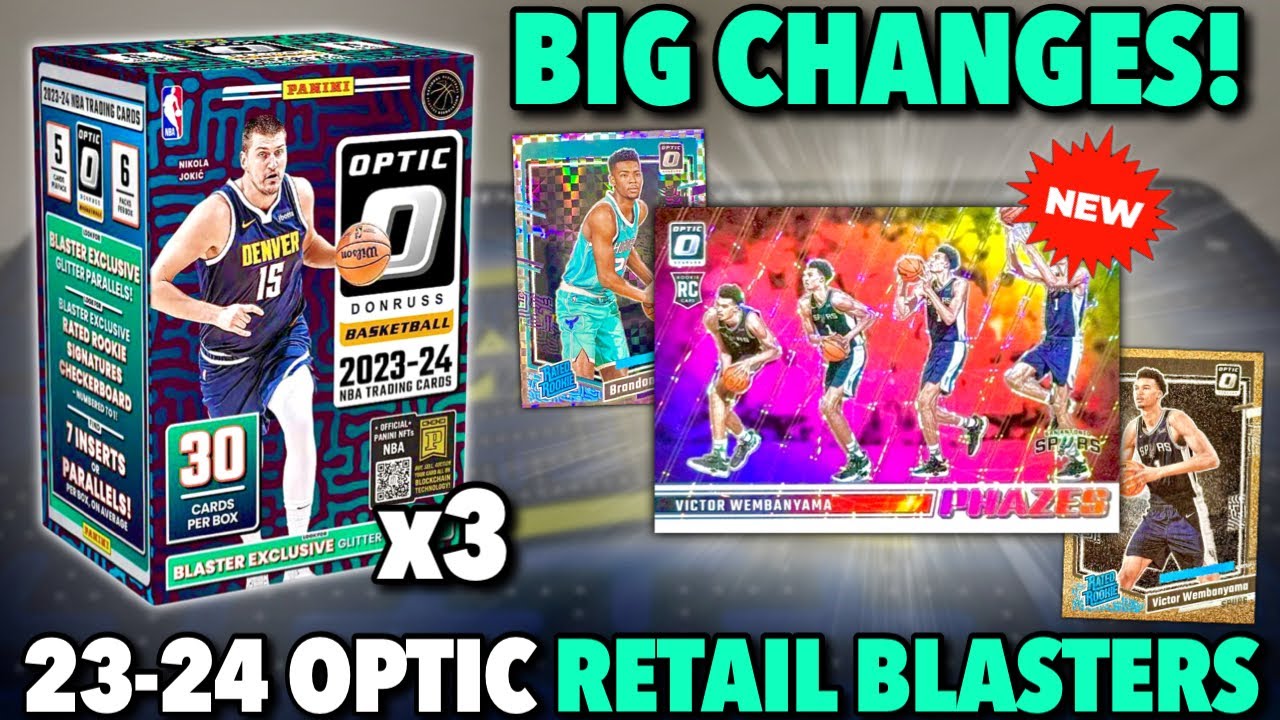 OPTIC RETAIL IS FINALLY HERE (BIG ADDITIONS)! ?? 2023-24 Panini 