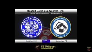 Christchurch 4 v 0 Brockenhurst | SEMI PRO FOOTBALL UK