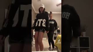 Lanie Gardner~ “We skipped leg day” TikTok video