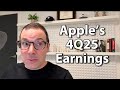 Apple reported strong 4Q25 earnings
