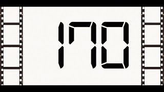 Countdown from 170 to 0 (Retro)