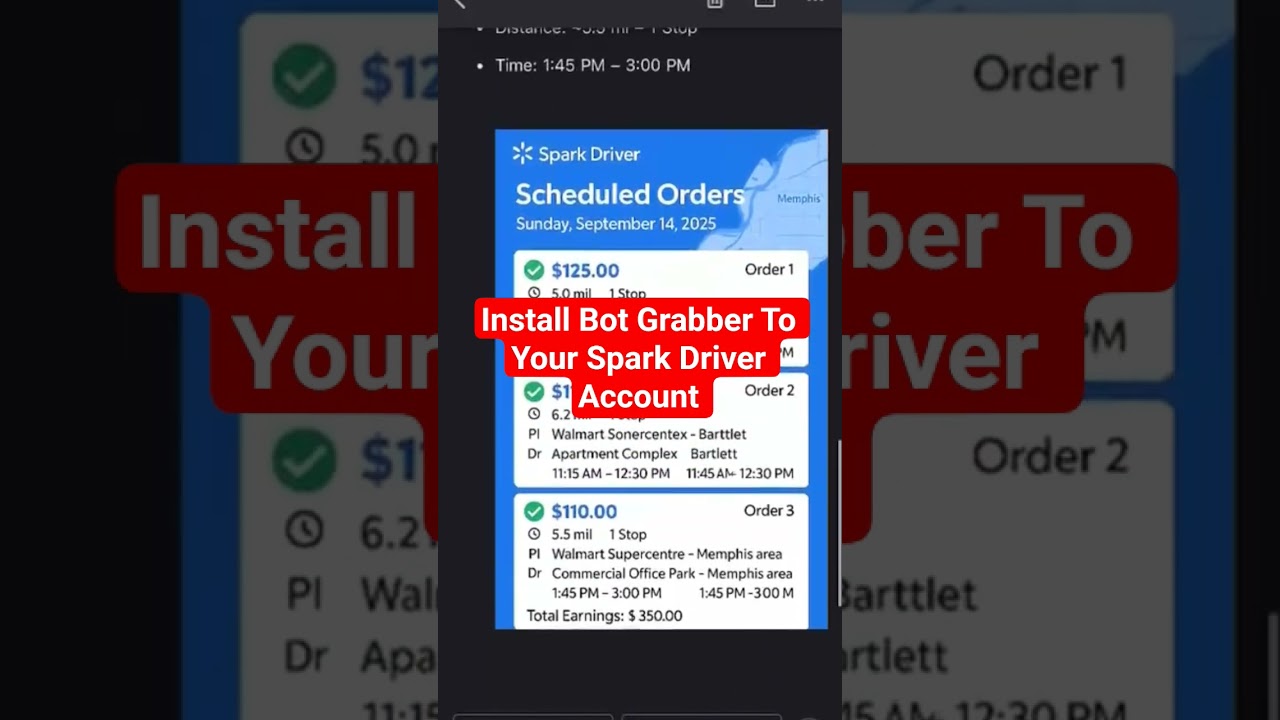 Install the GIGWEBTECH SPARK BOT GRABBER 